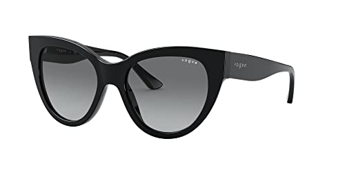 Vogue 0VO5339S Gafas, Black/Grey Shaded, 52/18/140 para Mujer