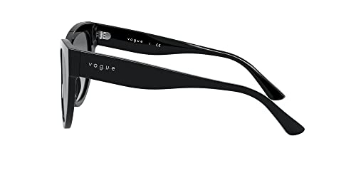 Vogue 0VO5339S Gafas, Black/Grey Shaded, 52/18/140 para Mujer