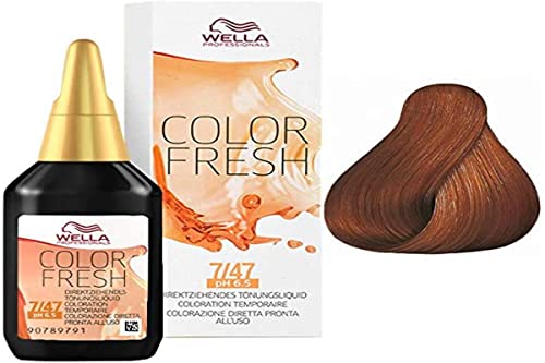 Wella Color Fresh 7/47 mi.blo.rojo-marrón 75 ml