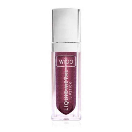 WIBO Liquid Metal Lipstick 04 Burgundy Wine, Cranberry