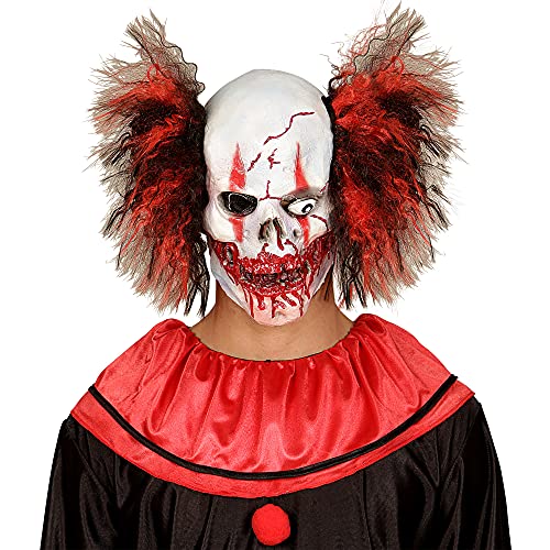 WIDMANN - Máscara para disfraz de adulto con diseño payaso sanguinario, talla única (1019)