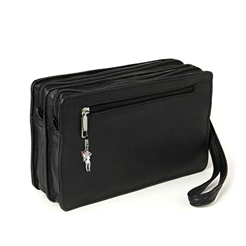 WILD THINGS ONLY !!! Bag Street - Bolso con asa superior para hombre, color negro