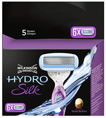 Wilkinson Hydro Silk - Cuchillas de afeitar para mujer