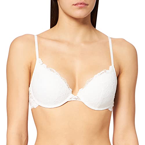 Women' Secret Sujetador PUSH UP SUJE MUST 3542130 AMARILLO/OFF WHITE ,90A para Mujer