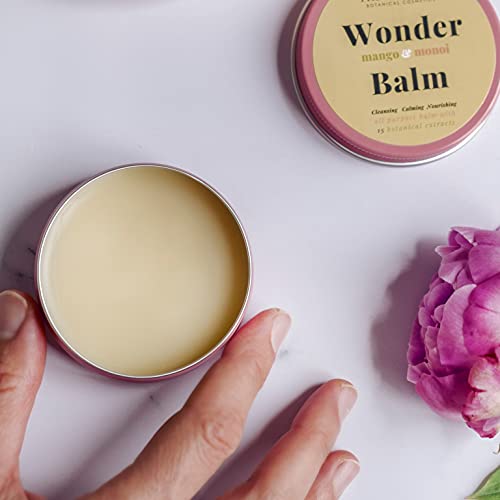 Wonderbalm Mango y Monoi The Lab Room - Bálsamo Multiuso Formulado con Neurocosmética - Limpia, Hidrata y Perfuma la Piel