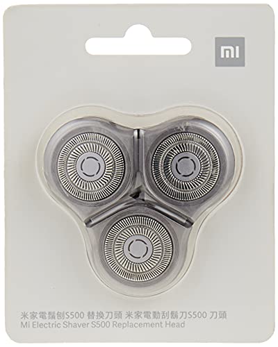 Xiaomi Mi Electric Shaver S500 - Cabezal de repuesto, Negro (6934177717192)