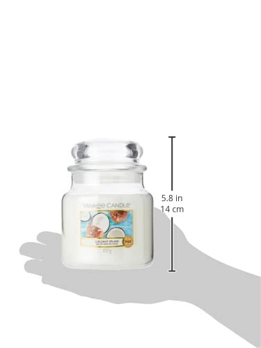 Yankee Candle Coconut Splash Jar, White, 10.7 x 10.7 x 12.7 cm