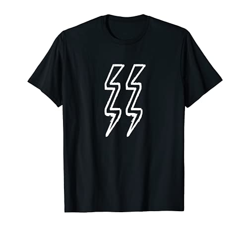 Z-Bolt, Double Zed Lightning Bolts. Nombres que comienzan con Z Camiseta