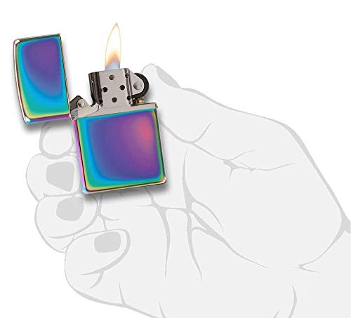 Zippo Spectrum Mechero, Metal, Multicolor, 3.5x1x5.5 cm