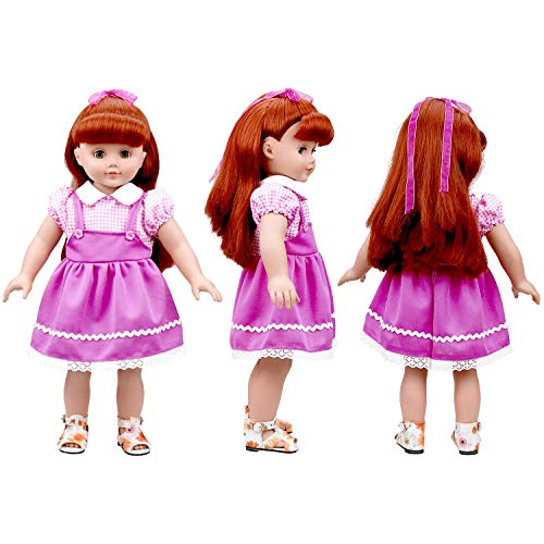 ZOEON Ropa de Muñecas para New Born Baby Doll, Vestido para Muñecas 35-43 cm