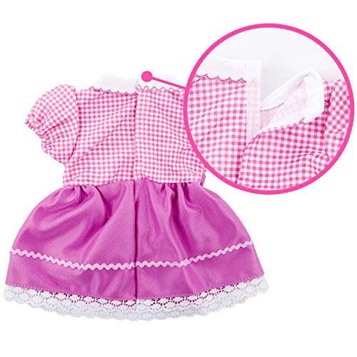 ZOEON Ropa de Muñecas para New Born Baby Doll, Vestido para Muñecas 35-43 cm