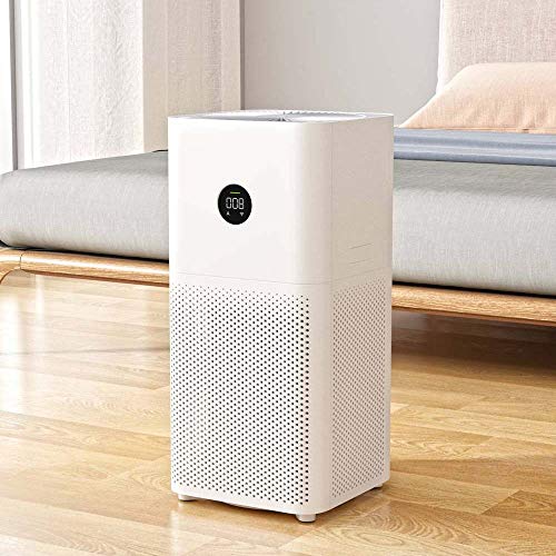 ---Xiaomi Mi Air Purifier 3C versión EU - Purificador de aire, conexión WiFi y pantalla display, 320 m³ / h PM CADR, 106 m2 / h de eficiencia de cobertura, Blanco