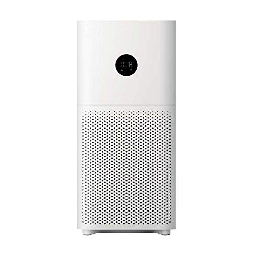 ---Xiaomi Mi Air Purifier 3C versión EU - Purificador de aire, conexión WiFi y pantalla display, 320 m³ / h PM CADR, 106 m2 / h de eficiencia de cobertura, Blanco