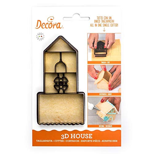 0255050 DECORA CORTADOR EN PLÁSTICO CASA 3D