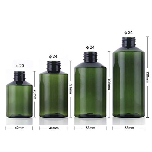 10 botellas de espray de 150 ml, pequeñas y transparentes, vacías, finas y finas, para maquillaje, cosméticos, perfumes, botellas de viaje, portátiles