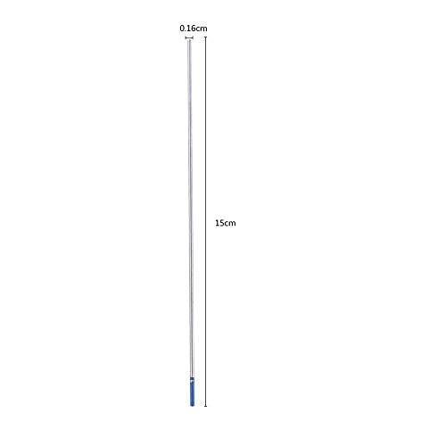 10 pcs 1.0/1.6/2.4mm Tungsteno WL20 TIG Electrodos de Soldadura Electrodo Lantanado Conjunto de Herramientas de Punta Azul (1.6 * 150mm)