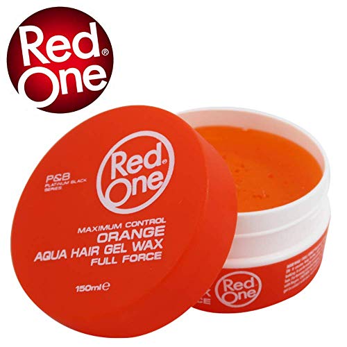 2 x Red One Orange Aqua Gel Cera para el cabello 150 ml