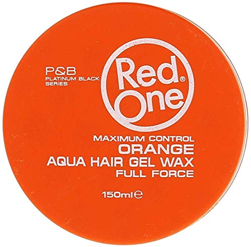 2 x Red One Orange Aqua Gel Cera para el cabello 150 ml