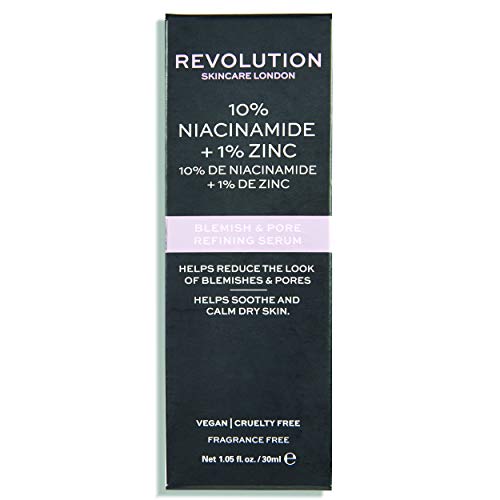 21002Revolution Skincare Selemish & Pore Refining Suero - 10% Niacinamida + 1