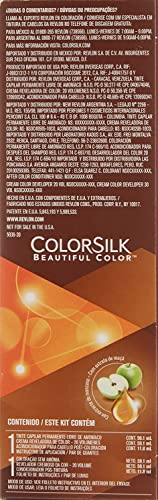 3 x Revlon Colorsilk Permanent Hair Colour - 30 Dark Brown