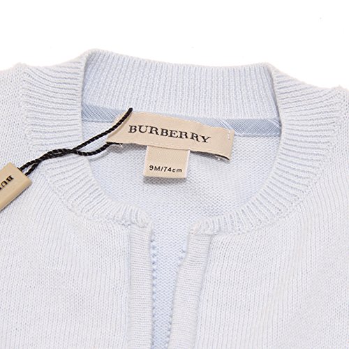 4251I cardigan bimbo BURBERRY cotone maglioni jumpers kids [9 MESI]