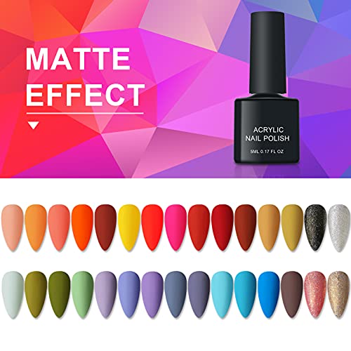 43pcs Esmaltes Semipermanentes, 30 Colores Pintauñas Semipermanente Uñas Gel UV LED con Base, Capa Superior Brillante y Mate, 3 Cepillos, Limas de Uñas, Juego de Gel de Uñas para Navidad y Año Nuevo