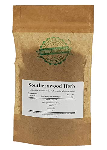 Abrótano Hierba / Artemisia Abrotanum L / Southernwood Herb # Herba Organica # Escoba Mujeriega, Hierba Lombriguera (50g)