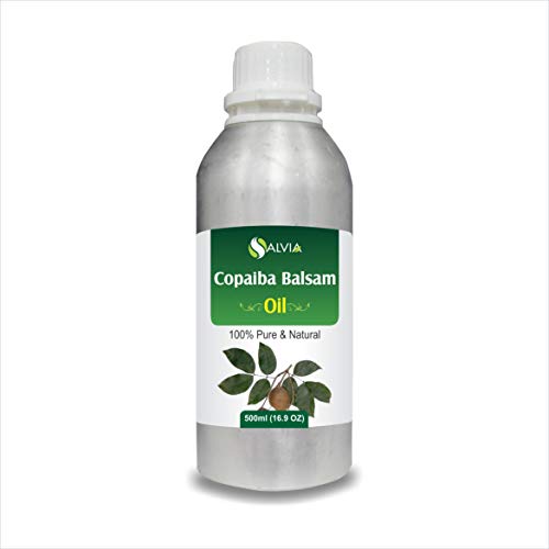 Aceite de bálsamo Copaiba (Copaifera reticulata syn C. officinalis) Aceite esencial 100% natural puro sin diluir (500 ml)