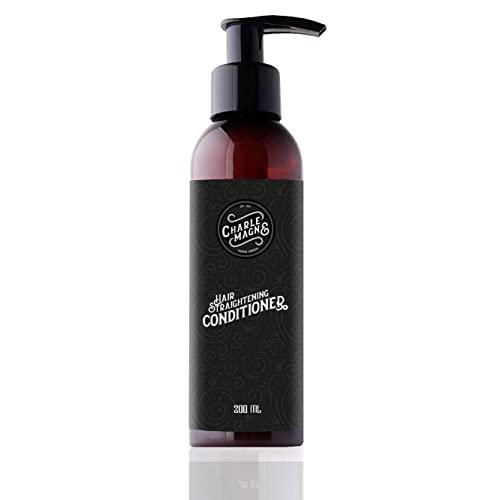 Acondicionador alisador de cabello Charlemagne - Acondicionador para cabello liso – anti-friz anti quiebre - Alisa el cabello y protege contra influencias externas – cuidado del cabello - conditioner