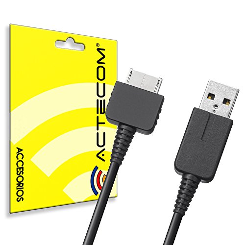 actecom® Cable DE Carga Y Datos PSP Vita PS Vita SINCRONIZACION DE Datos