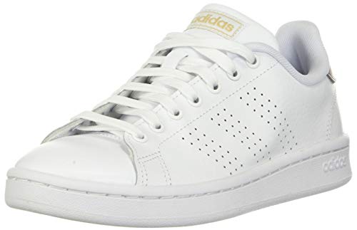 adidas Advantage, Zapatillas Mujer, Blanco Ftwbla Cobmet 000, 38 EU