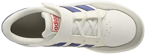 adidas BREAKNET C, Zapatillas Deportivas, FTWBLA/AZUREA/Rojint, 31 EU