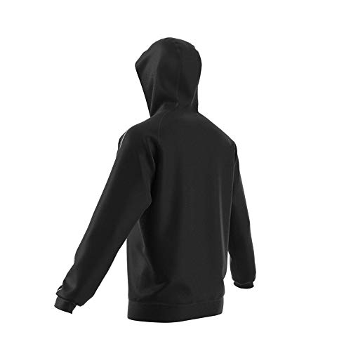 adidas CORE18 FZ Hoody Sweatshirt, Hombre, Black/White, 3XL