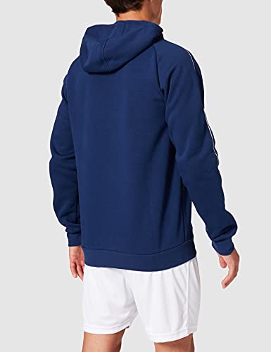 adidas CORE18 Hoody Sudadera con Capucha, Hombre, Azul (Azul/Blanco), S