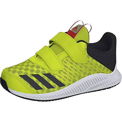 Adidas Fortarun Cool CF I, Zapatillas de Estar por casa Bebé Unisex, Amarillo (Ftwbla/Carbon 000), 20 EU