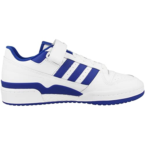 adidas Forum Low, Zapatillas Deportivas Hombre, FTWBLA/FTWBLA/AZUREA, 45 1/3 EU