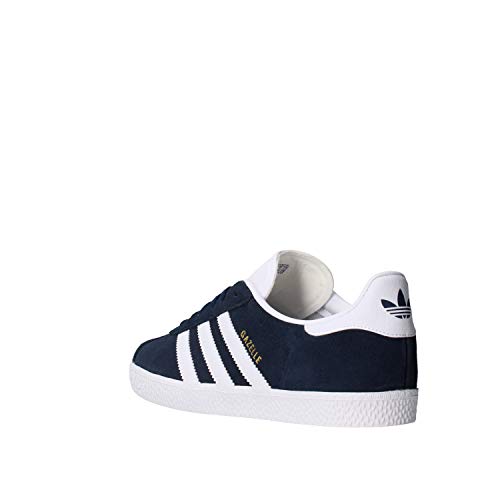 adidas Gazelle J, Zapatillas Unisex Adulto, Azul (Collegiate Navy/Footwear White/Footwear White 0), 38 EU