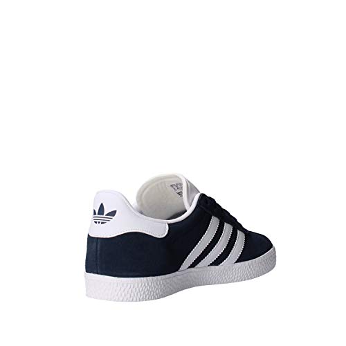 adidas Gazelle J, Zapatillas Unisex Adulto, Azul (Collegiate Navy/Footwear White/Footwear White 0), 38 EU