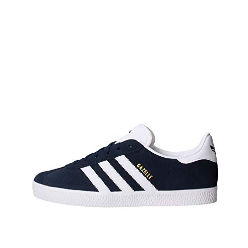 adidas Gazelle J, Zapatillas Unisex Adulto, Azul (Collegiate Navy/Footwear White/Footwear White 0), 38 EU