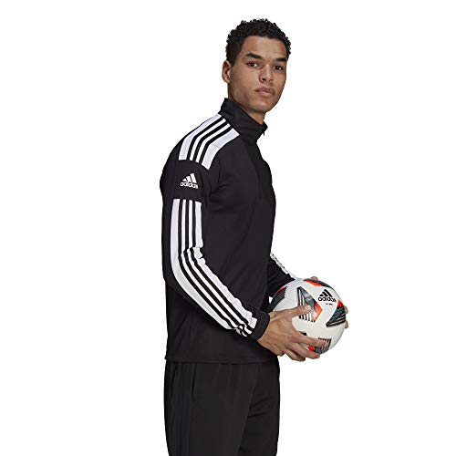 adidas GK9562 SQ21 TR Top Pullover Mens Black/White XL