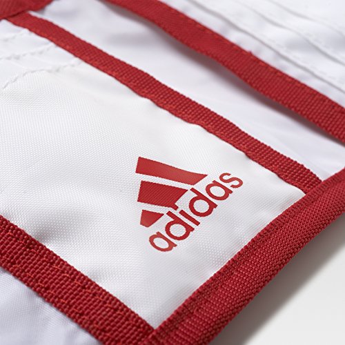 adidas MUFC Wallet Cartera, Unisex Adulto, Rojo (Rojrea/Blanco), Talla Única