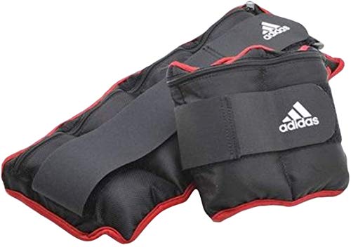 adidas Pesas Tobillo Ajustable - Negro, 1 kg