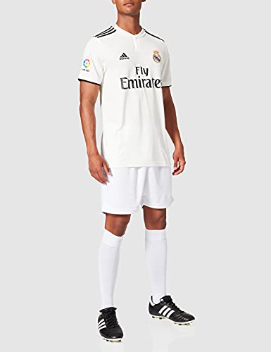 adidas Real Madrid H Camisetas, Hombre, Blanco (Core White/Black), M