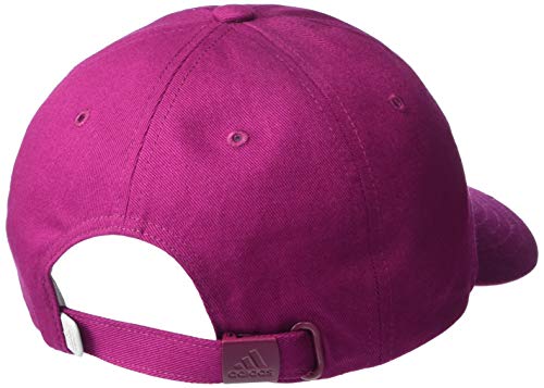 adidas Sombrero de corazón de 3 rayas para mujer - TXW1206S20, Gorro de corazón de 3 rayas, Talla única, power berry