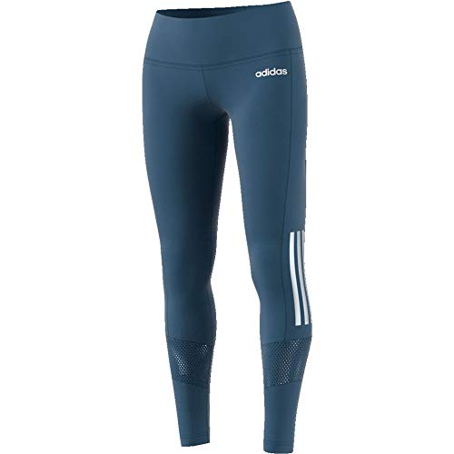 adidas W Mo Cool Tight Mallas, Mujer, tintec/Blanco, 2XS