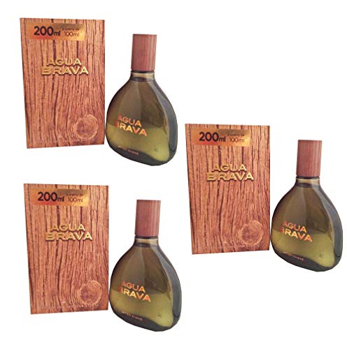 Agua Brava Aftershave 200 ml (Pack of 3)