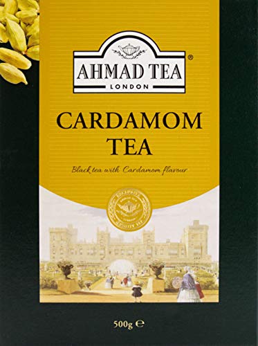 Ahmad Tea Cardamom Té negro con cardamomo, hojas sueltas 500g