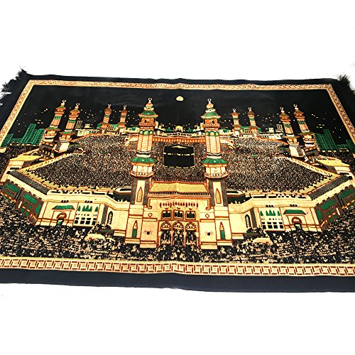 Al Arabia Tapiz islámico – Arte de pared islámico – Diseño de meca de la santa Kaaba