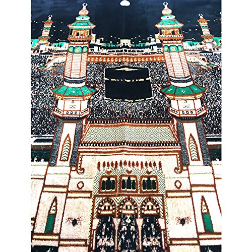 Al Arabia Tapiz islámico – Arte de pared islámico – Diseño de meca de la santa Kaaba