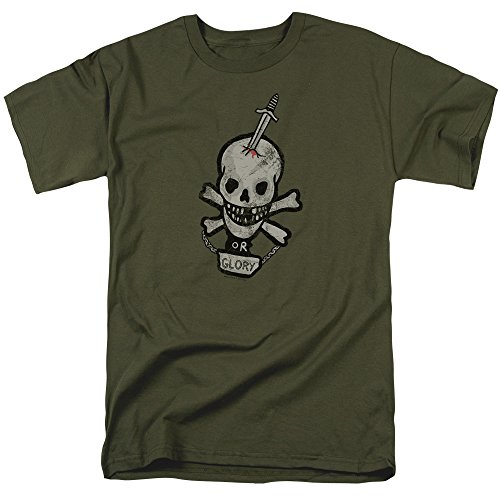 Alien - Camiseta - para hombre verde verde (Military Green) Small